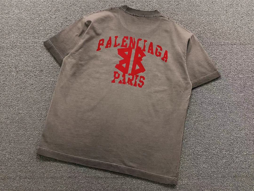 Balenciaga 129 B⭐L⭐⭐⭐IA⭐A T-SHIRT 42061610133 (Im 170Cm 60Kg I Wear Size 2XL In The Phot) - Image 11