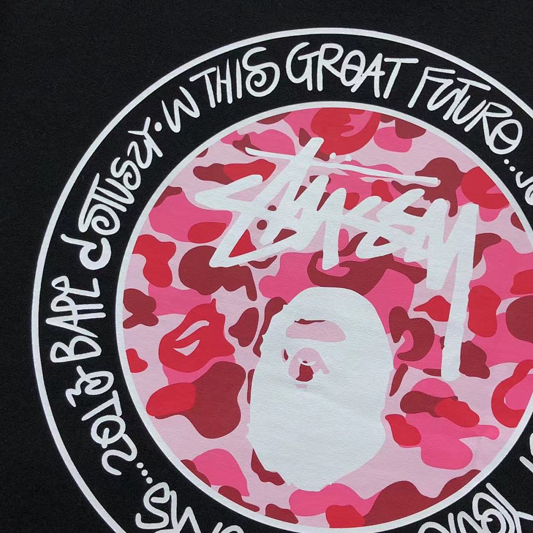 Bape 78 BAPE STUSSY T-SHIRT 411181942 (Im 170Cm 57Kg I Wear Size S In The Phot) - Image 26