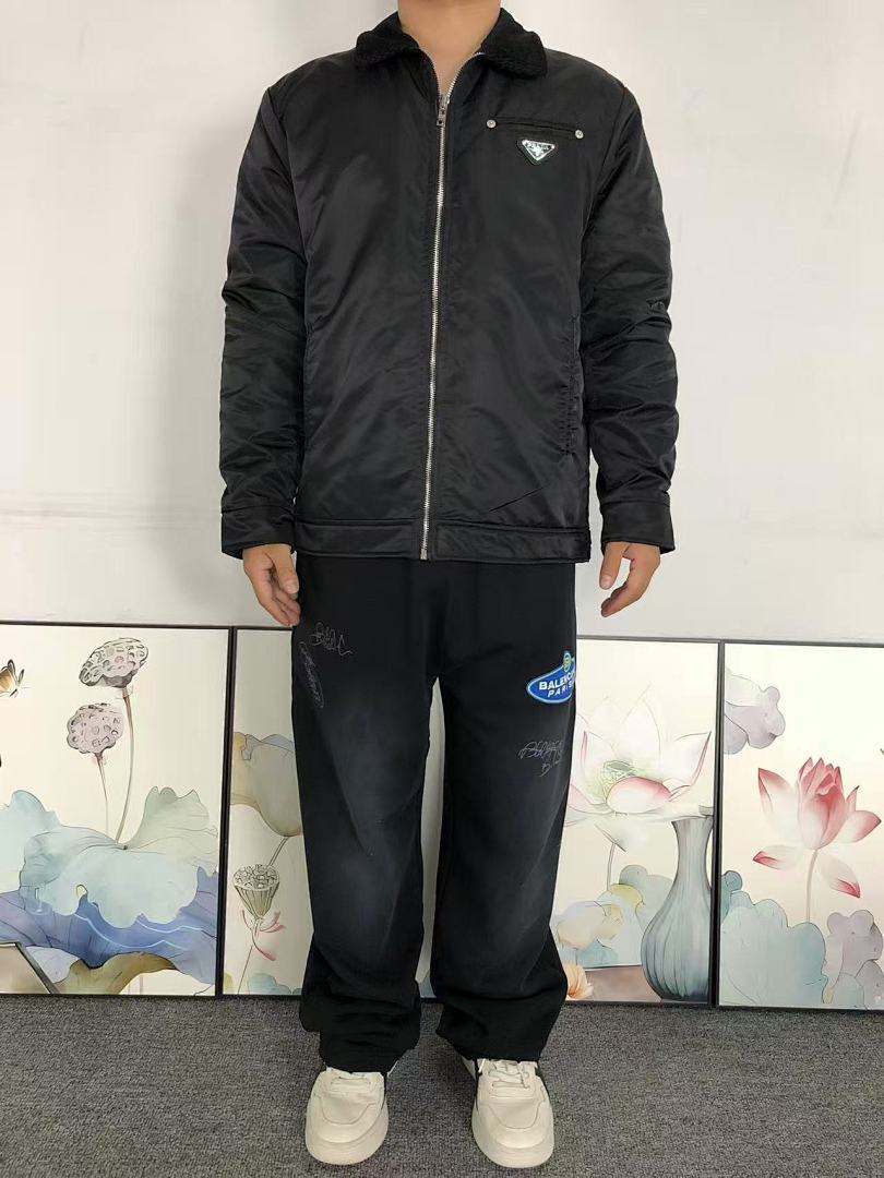 Prada 358 P⭐A⭐A JACKET 411182221 (Im 170Cm 60Kg I Wear Size L In The Phot) - Image 3