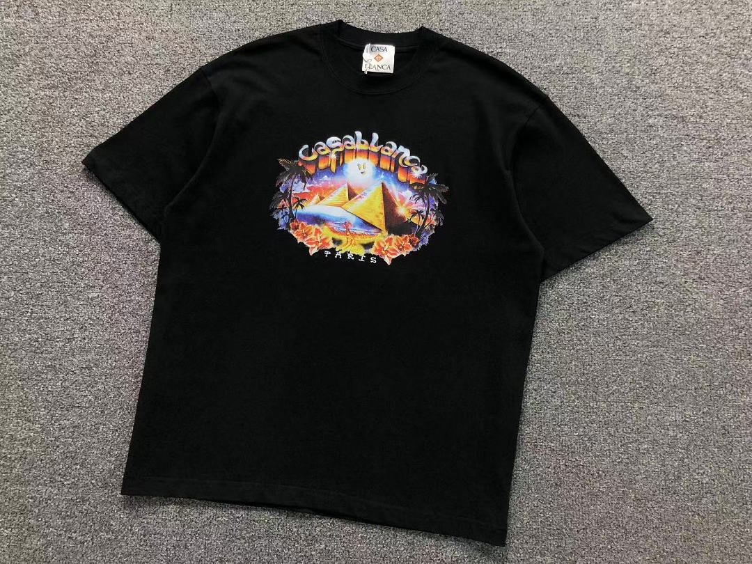 Casablanca 105 CASABLANCA T-SHIRT 52071805127 (Im 170Cm 60Kg I Wear Size L In The Phot) - Image 23