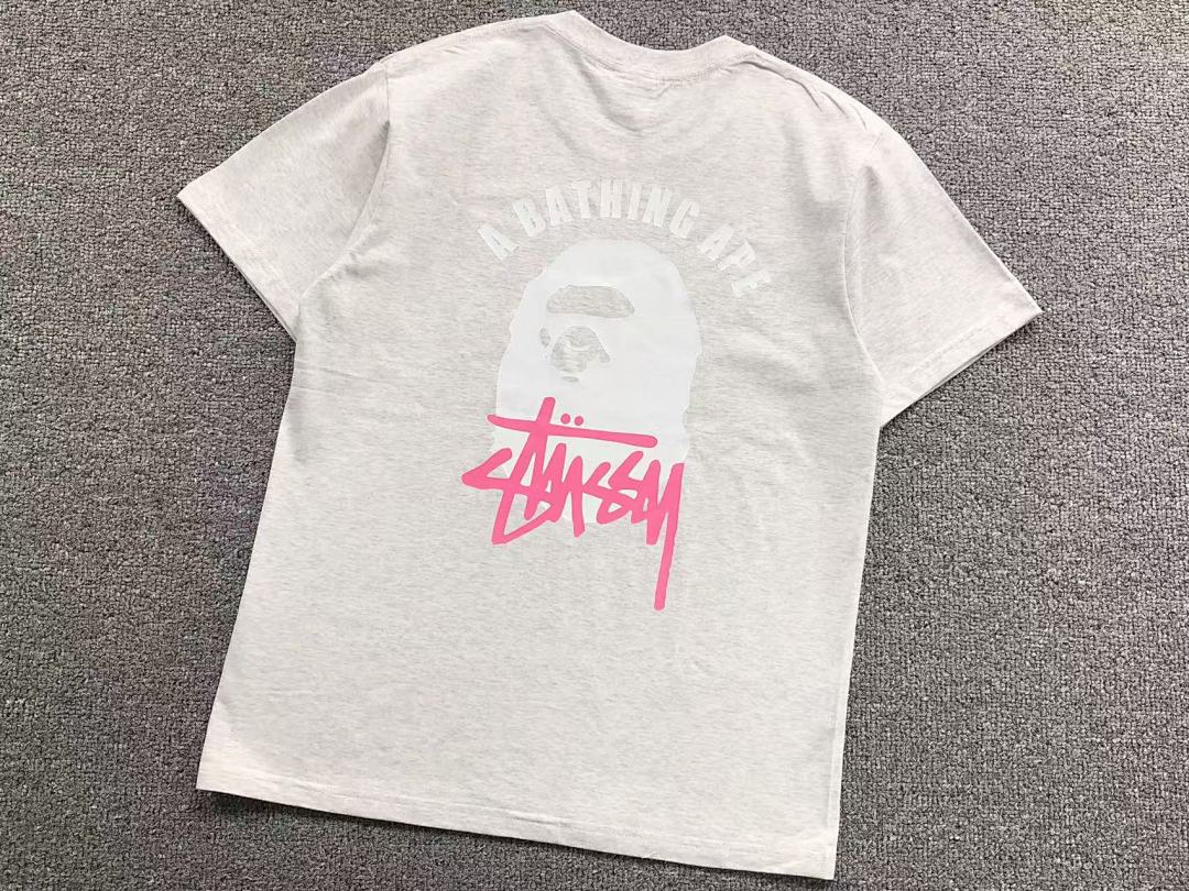 Bape 78 BAPE STUSSY T-SHIRT - Image 9