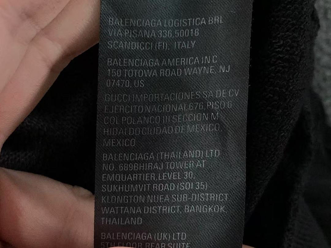 Balenciaga 228 B⭐L⭐⭐⭐IA⭐A HOODIE 4122719163 (Im 170Cm 60Kg I Wear Size XS In The Phot) - Image 21