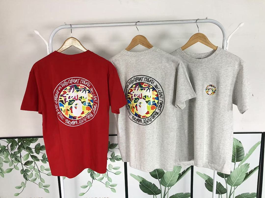 Bape 78 BAPE STUSSY T-SHIRT 1102090842 (Im 170Cm 55Kg I Wear Size S In The Phot) - Image 32