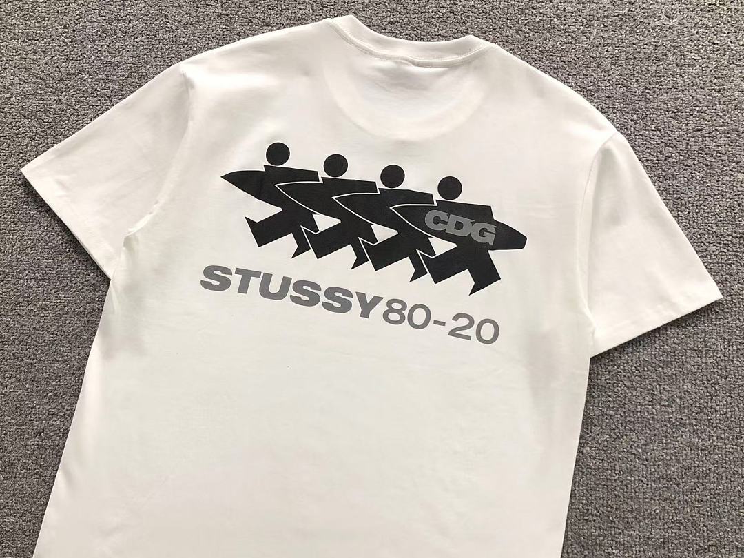 Comme des Garcons 72 STUSSY CDG T-SHIRT 52080516182 (Im 170Cm 60Kg I Wear Size M In The Phot) - Image 11