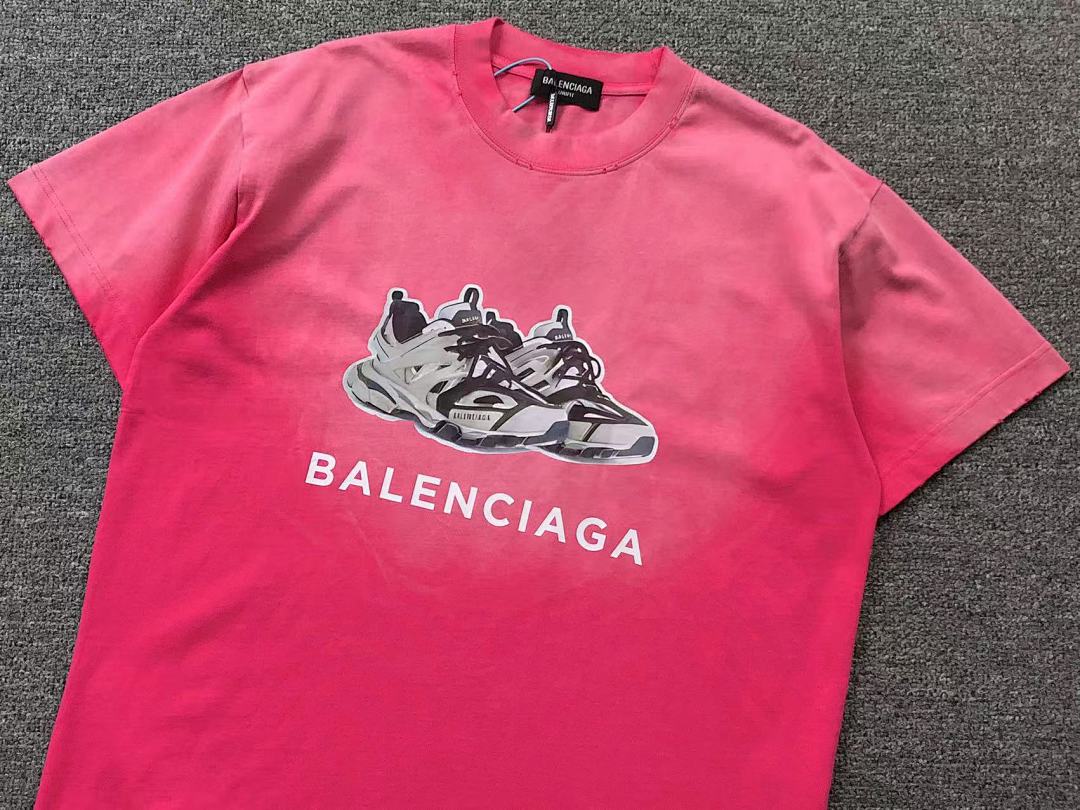 Balenciaga 128 B⭐L⭐⭐⭐IA⭐A T-SHIRT 213041221 (Im 170Cm 55Kg I Wear Size L In The Phot) - Image 11