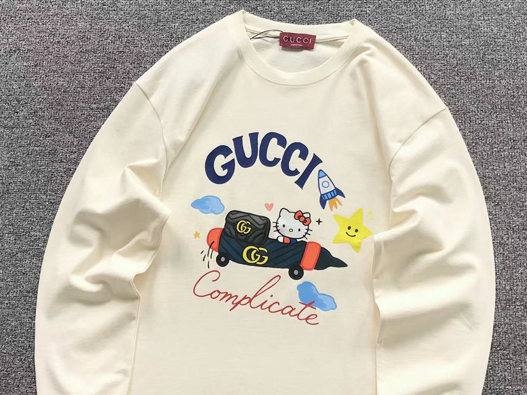 Gucci 128 G⭐C⭐I LONG SLEEVED 3108042821 (Im 170Cm 60Kg I Wear Size S In The Phot) - Image 14