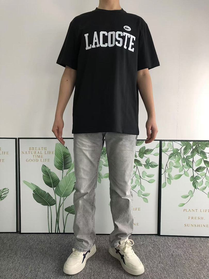 Lacoste 95 LACOSTE T-SHIRT 412160303 (Im 170Cm 57Kg I Wear Size L In The Phot) - Image 3