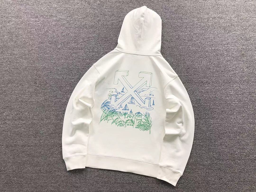 Off-White 168 OFF-WHITE HOODIE 312170319 (Im 170Cm 55Kg I Wear Size M In The Phot) - Image 7