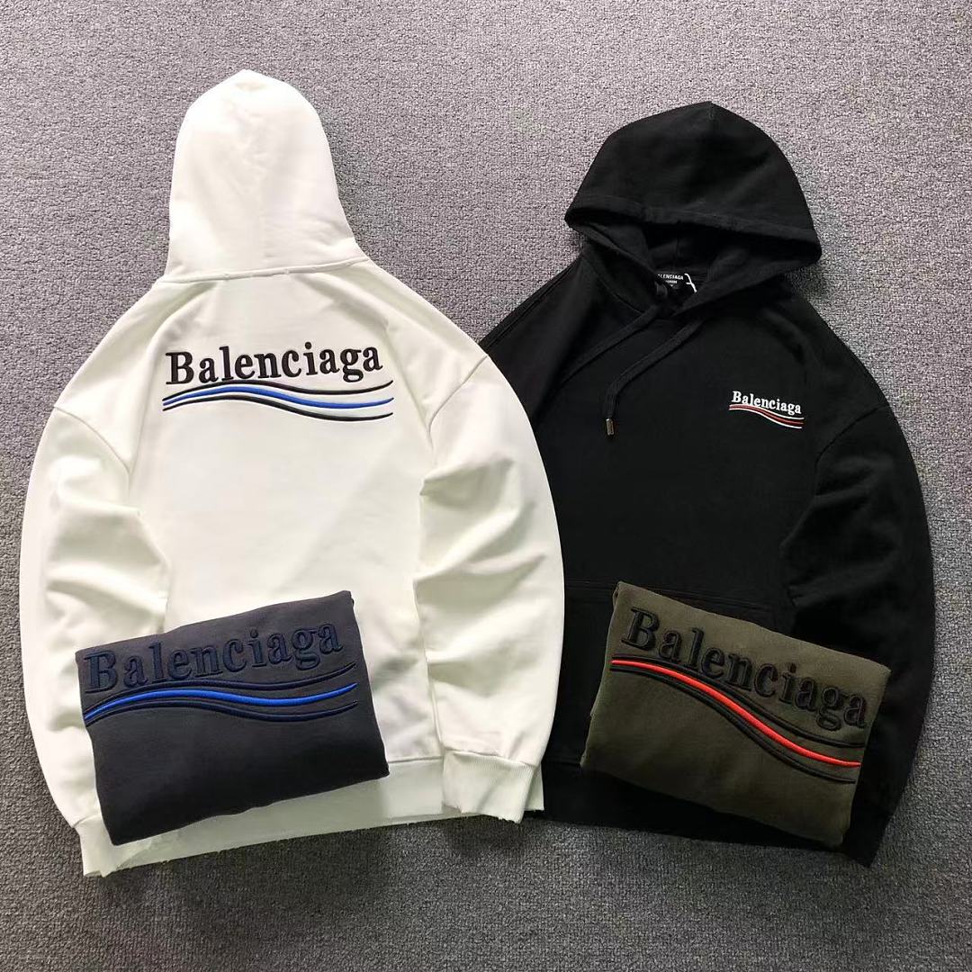 Balenciaga 188 B⭐L⭐⭐⭐IA⭐A HOODIE 32085190921 (Im 170Cm 60Kg I Wear Size M In The Phot)