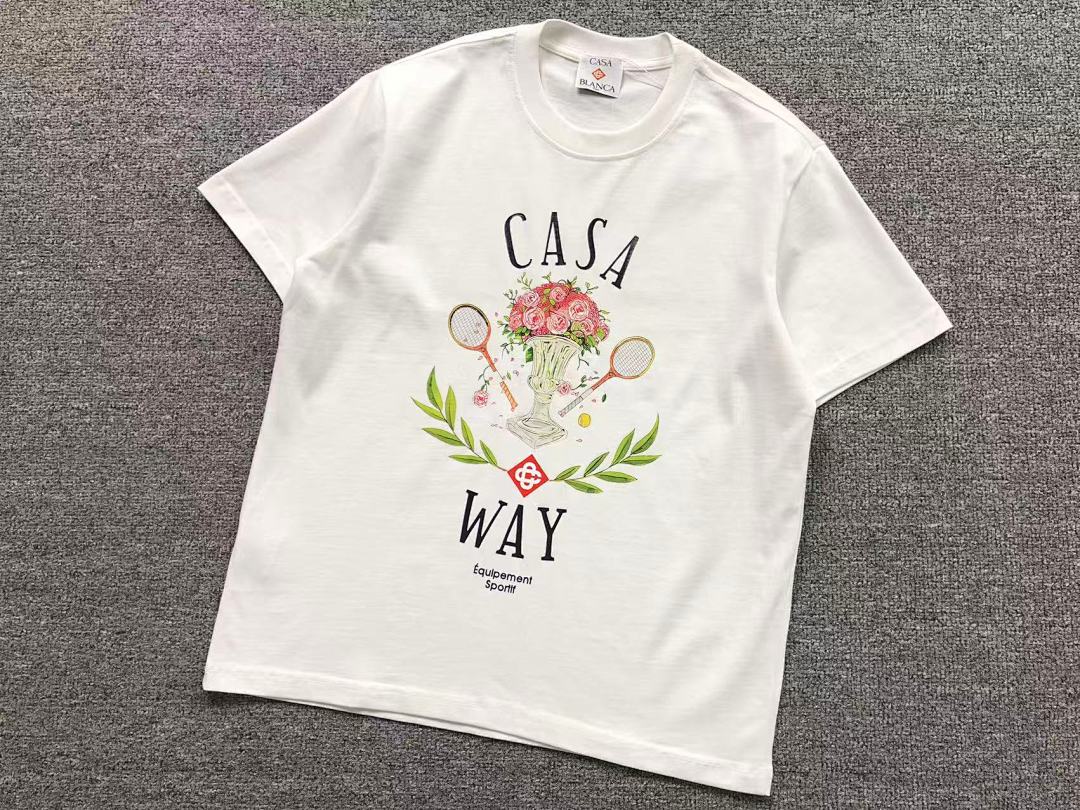 Casablanca 85 CASABLANCA T-SHIRT 1112051232 (Im 170Cm 60Kg I Wear Size M In The Phot) - Image 13