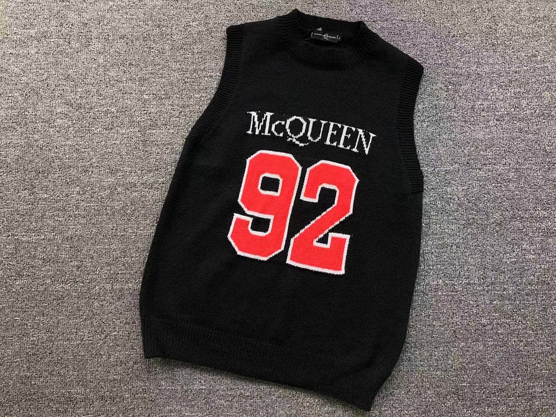 Alexander McQueen 178 ALEXANDER MCQUEEN VEST SHORTS SWEATER 11082511140 (Im 170Cm 60Kg I Wear Size L In The Phot) - Image 9