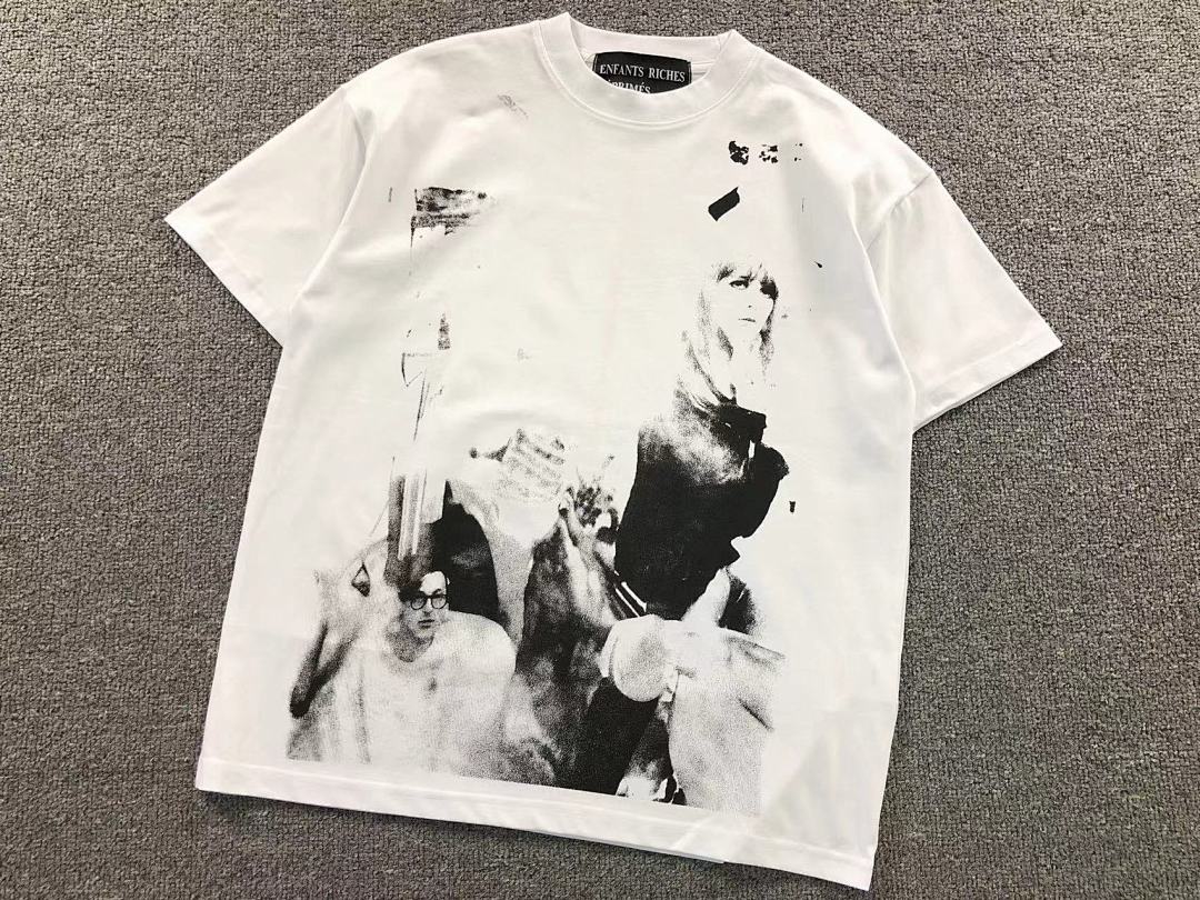Chanel 88 ENFANTS RICHES DEPRIMES T-SHIRT 5122422162 (Im 170Cm 60Kg I Wear Size S In The Phot) - Image 11