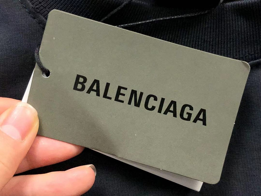 Balenciaga 128 B⭐L⭐⭐⭐IA⭐A T-SHIRT - Image 14