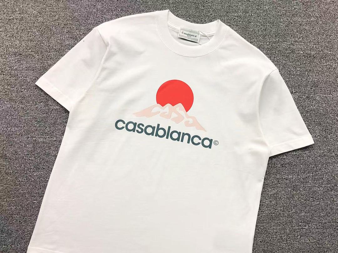 Casablanca 98 CASABLANCA T-SHIRT 41061910127 (Im 170Cm 60Kg I Wear Size S In The Phot) - Image 9