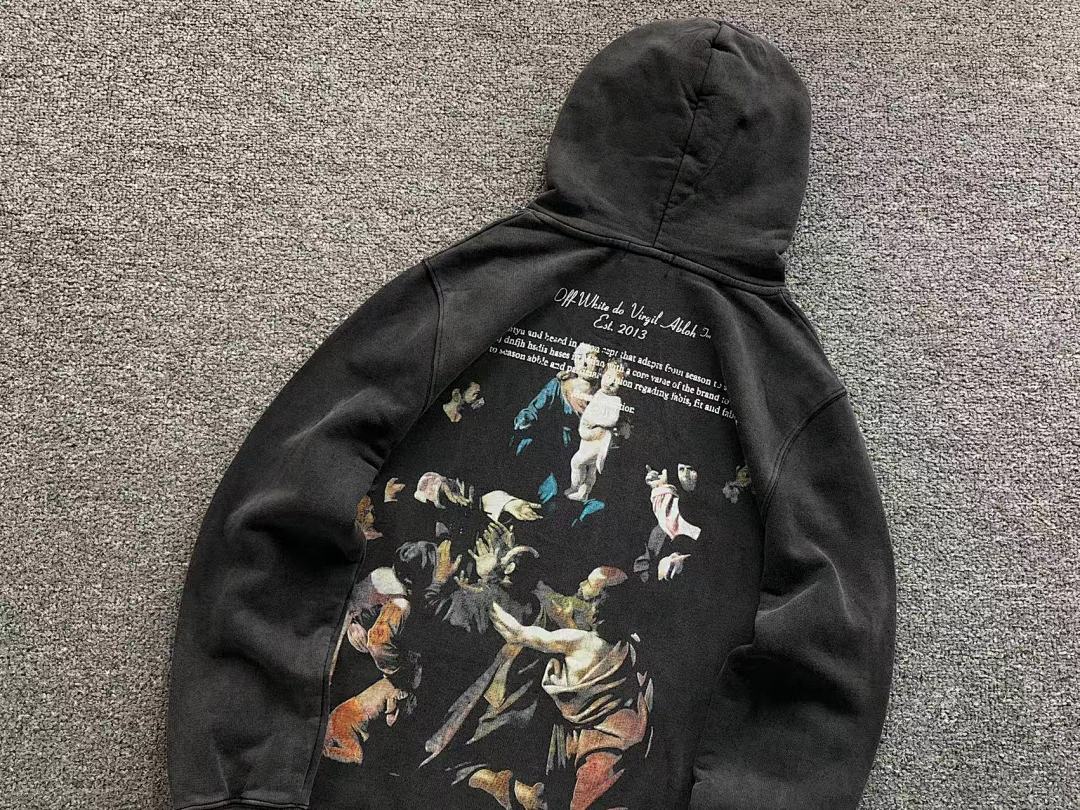 Off-White 195 OFF-WHITE HOODIE 57311819 (Im 170Cm 60Kg I Wear Size S In The Phot) - Image 7
