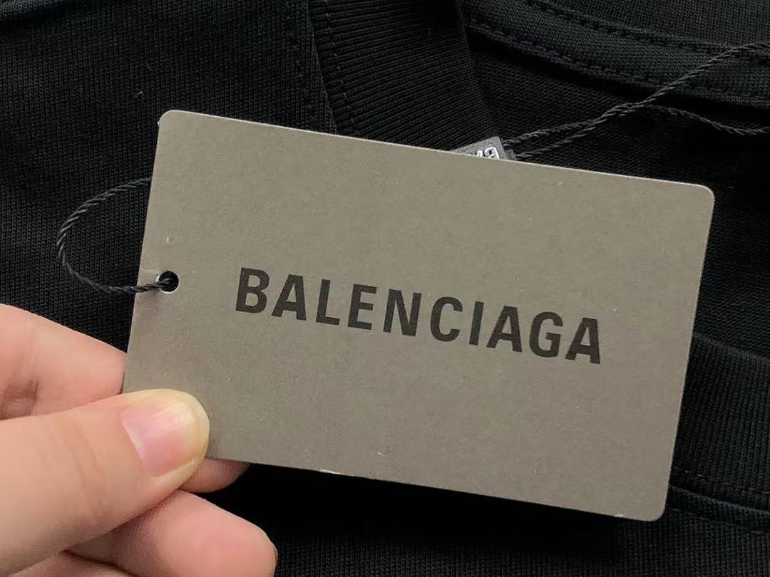 Balenciaga 115 B⭐L⭐⭐⭐IA⭐A T-SHIRT 412200821 (Im 170Cm 57Kg I Wear Size M In The Phot) - Image 22
