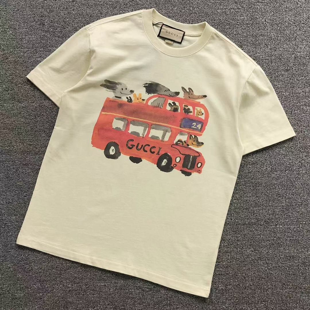 Gucci 85 G⭐C⭐I T-SHIRT 5042614101 (Im 170Cm 60Kg I Wear Size S In The Phot)