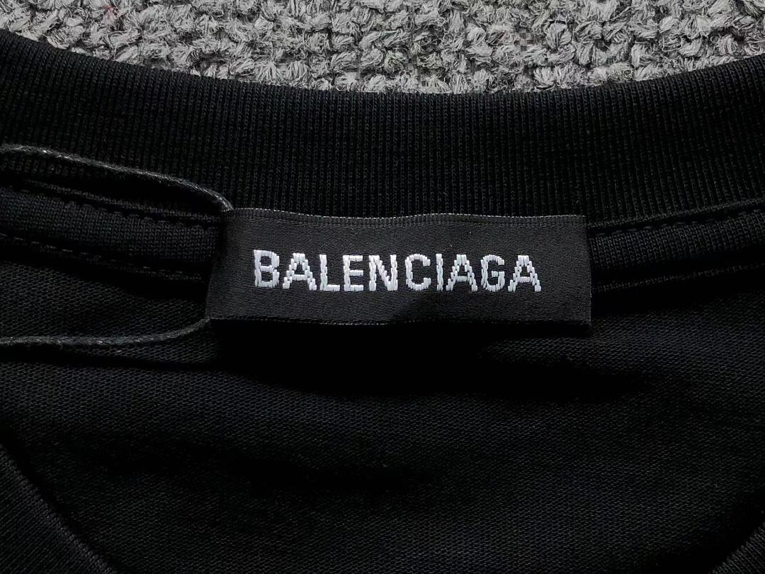 Balenciaga 118 B⭐L⭐⭐⭐IA⭐A T-SHIRT 125403137 (Im 170Cm 60Kg I Wear Size L In The Phot) - Image 25