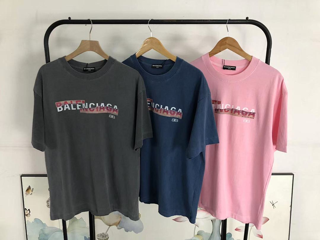 Balenciaga 158 B⭐L⭐⭐⭐IA⭐A T-SHIRT 2203263801 (Im 170Cm 60Kg I Wear Size M In The Phot) - Image 26