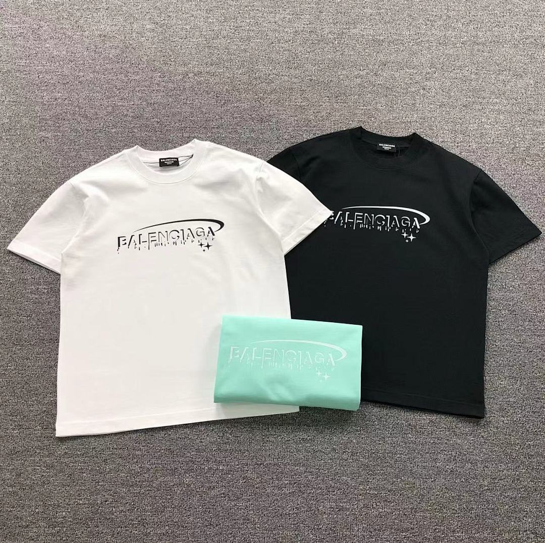 Balenciaga 115 B⭐L⭐⭐⭐IA⭐A T-SHIRT 31152321 (Im 170Cm 57Kg I Wear Size M In The Phot), photo 1