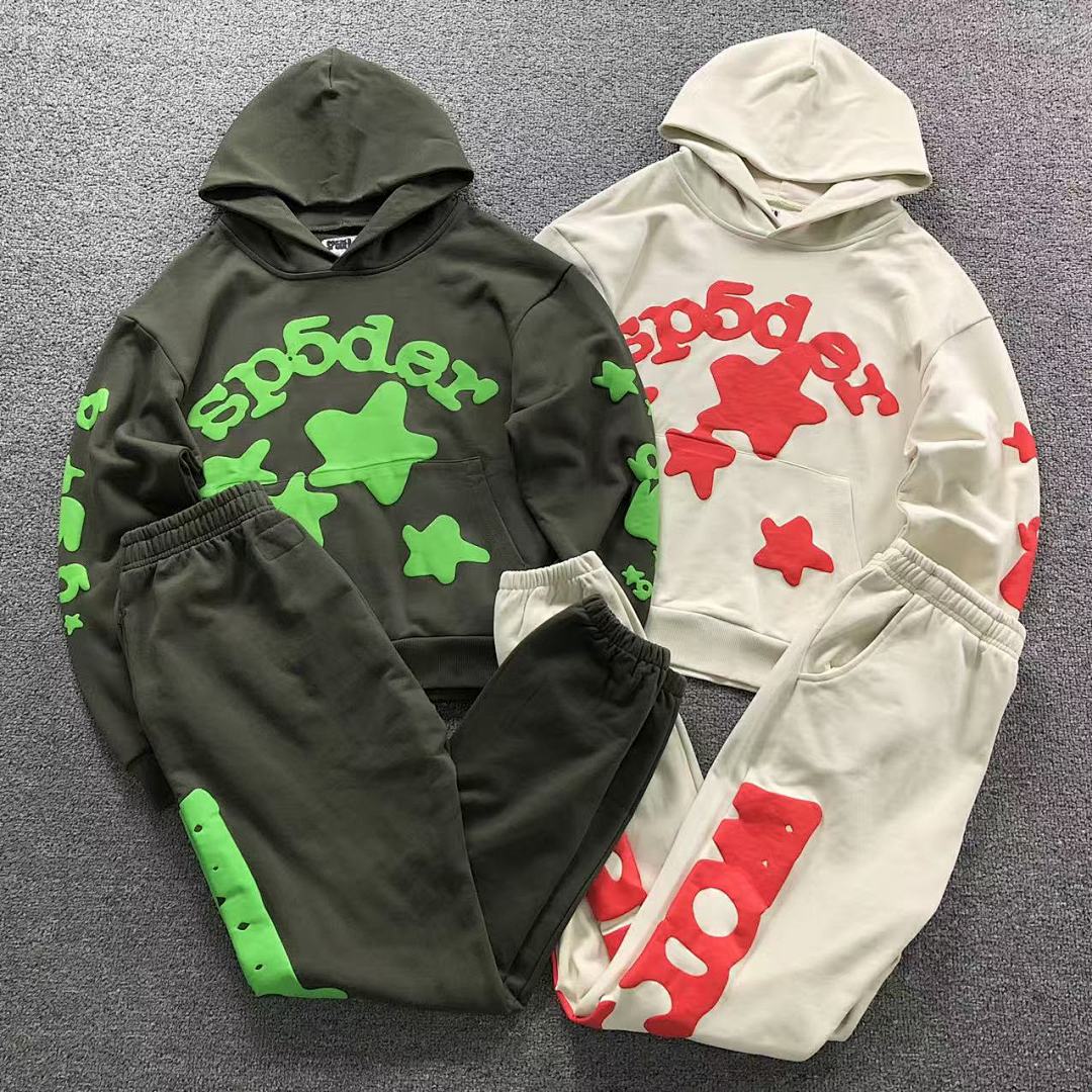 Sp5der TROUSERS125 SP5DER HOODIE