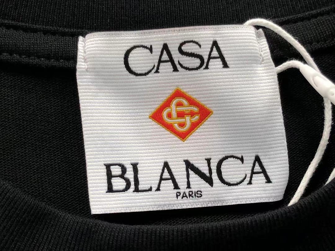 Casablanca 105 CASABLANCA T-SHIRT 52071803127 (Im 170Cm 60Kg I Wear Size L In The Phot) - Image 31