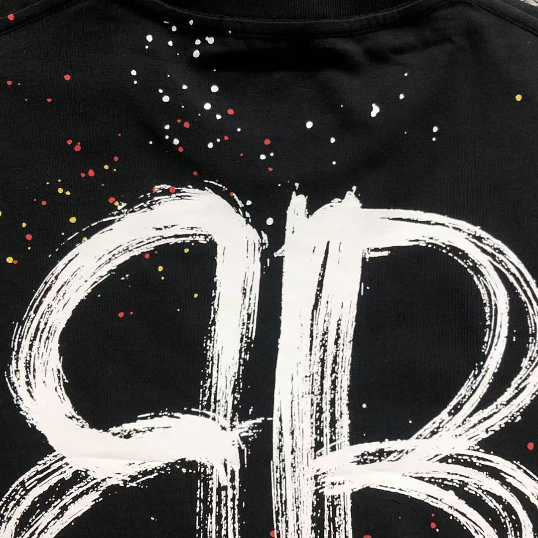 Balenciaga 115 B⭐L⭐⭐⭐IA⭐A T-SHIRT 3103234820 (Im 170Cm 60Kg I Wear Size S In The Phot) - Image 14