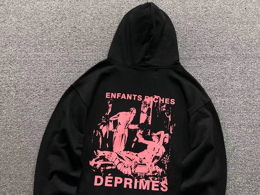 Chanel 138 ENFANTS RICHES DEPRIMES HOODIE 5211220162 (Im 170Cm 60Kg I Wear Size S In The Phot) - Image 7