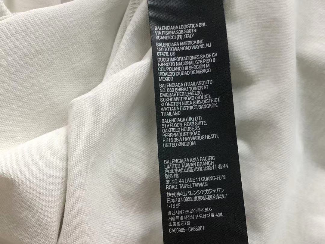 Balenciaga 128 B⭐L⭐⭐⭐IA⭐A T-SHIRT 42042005163 (Im 170Cm 60Kg I Wear Size XS In The Phot) - Image 21