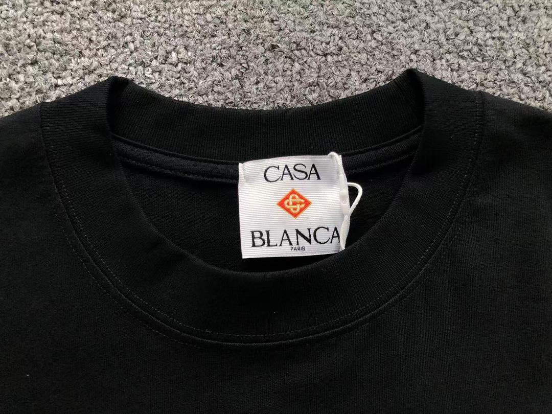 Casablanca 105 CASABLANCA T-SHIRT 52071807127 (Im 170Cm 60Kg I Wear Size L In The Phot) - Image 30