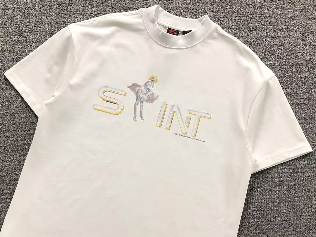 Chanel 113 SAINT MICHAEL T-SHIRT 3206184217 (Im 170Cm 60Kg I Wear Size S In The Phot) - Image 7