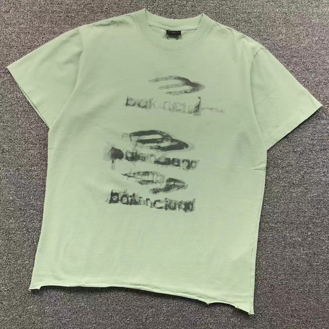 Balenciaga 118 B⭐L⭐⭐⭐IA⭐A T-SHIRT 5212206136 (Im 170Cm 60Kg I Wear Size S In The Phot)