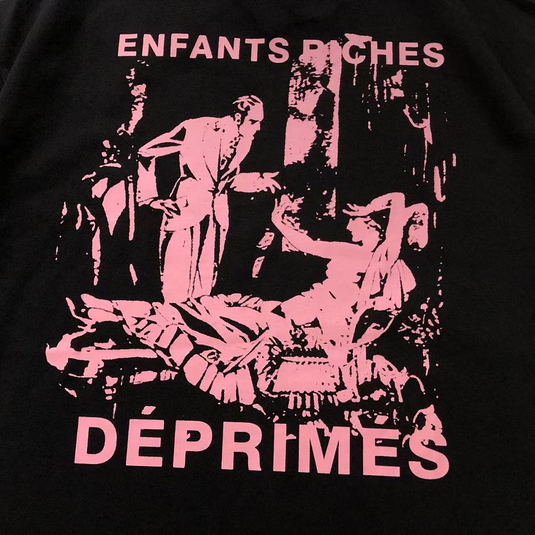 Chanel 85 ENFANTS RICHES DEPRIMES T-SHIRT 42012412162 (Im 170Cm 60Kg I Wear Size S In The Phot) - Image 8