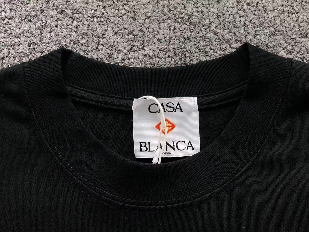 Casablanca 105 CASABLANCA T-SHIRT 52071801127 (Im 170Cm 60Kg I Wear Size L In The Phot) - Image 30