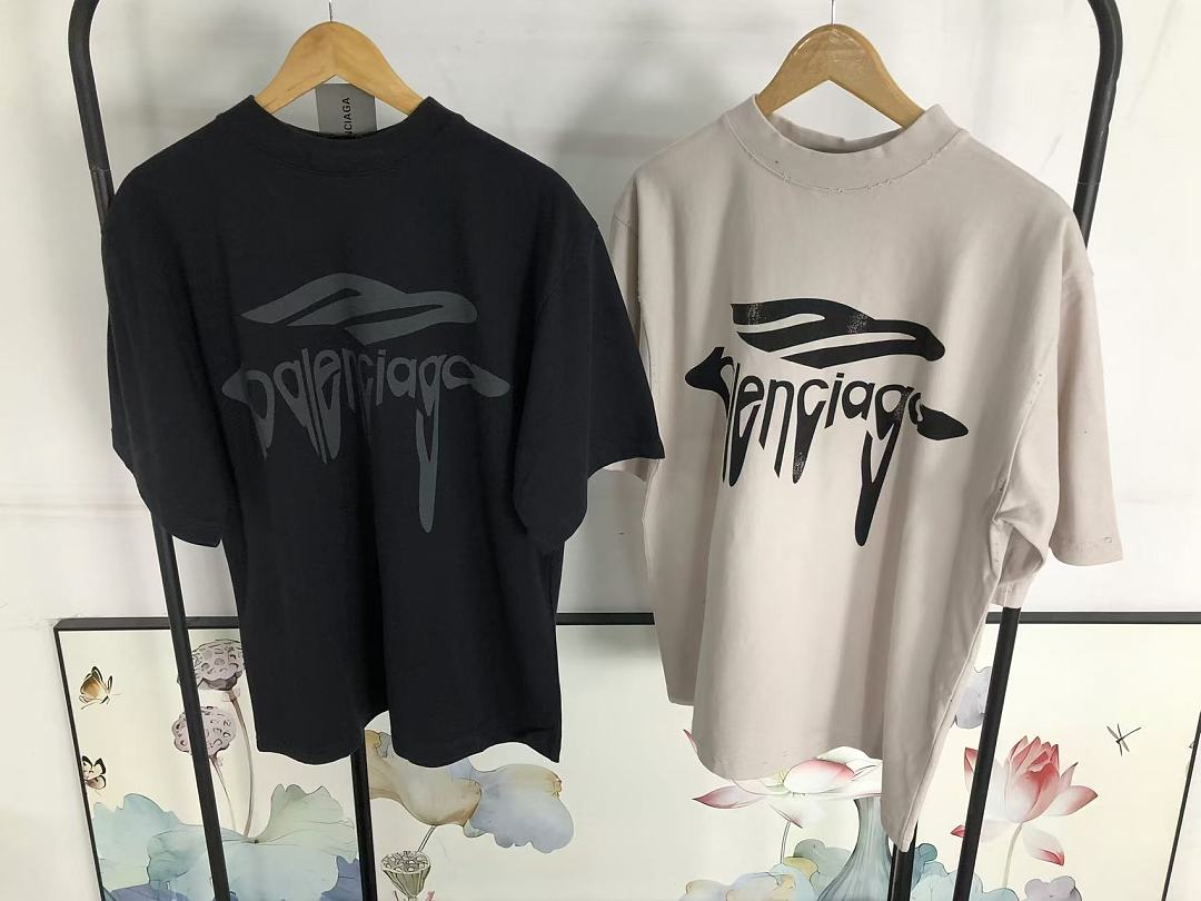 Balenciaga 128 B⭐L⭐⭐⭐IA⭐A T-SHIRT 42042003163 (Im 170Cm 60Kg I Wear Size XS In The Phot) - Image 25