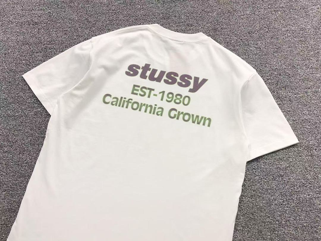Stussy 85 STUSSY T-SHIRT 4104211902 (Im 170Cm 60Kg I Wear Size L In The Phot) - Image 8