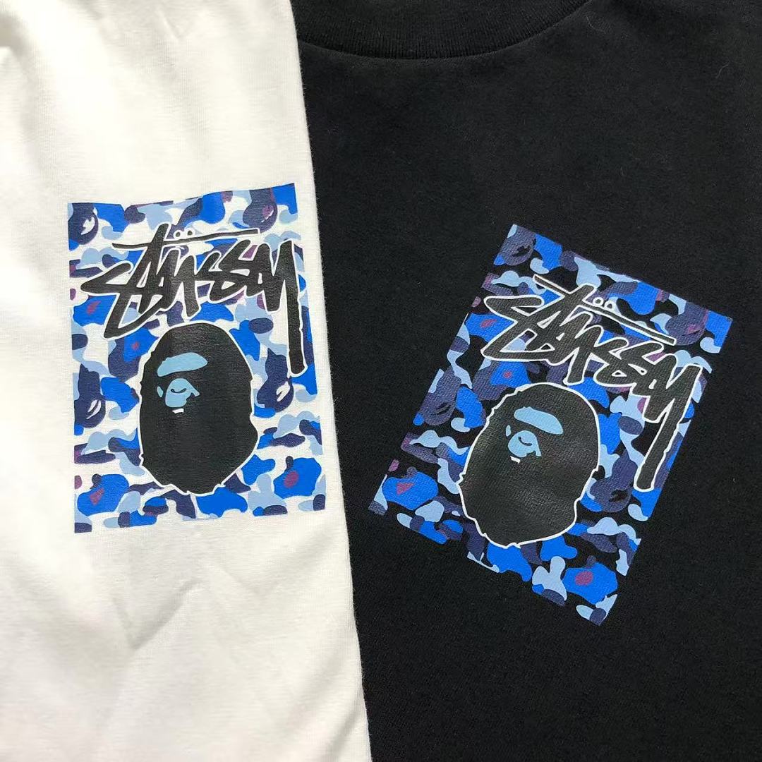 Bape 82 BAPE STUSSY T-SHIRT 4206100298 (Im 170Cm 60Kg I Wear Size M In The Phot) - Image 18