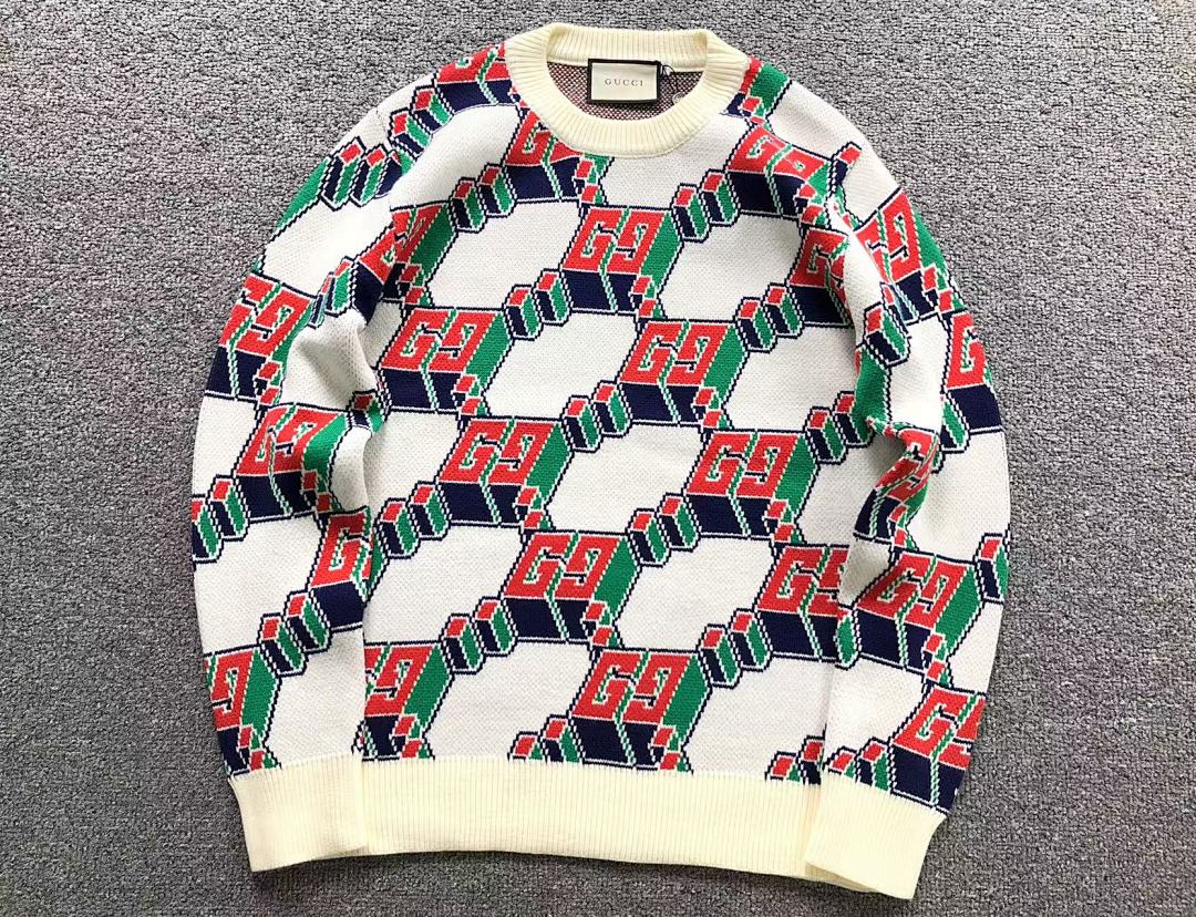 Gucci 165 G⭐C⭐I SWEATER 41101303146 (Im 170Cm 60Kg I Wear Size M In The Phot) - Image 5