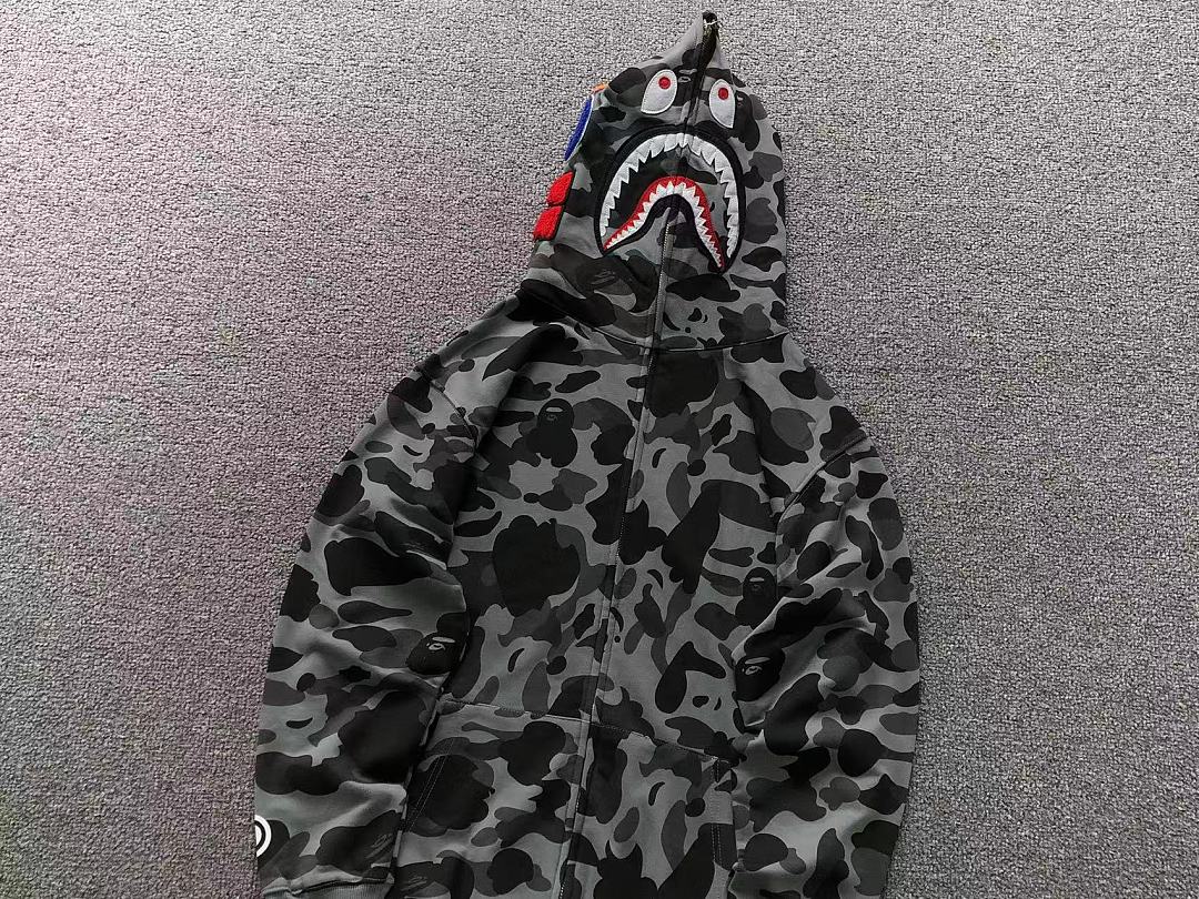 Bape 135 BAPE HOODIE 52070724158 (Im 170Cm 60Kg I Wear Size M In The Phot) - Image 34