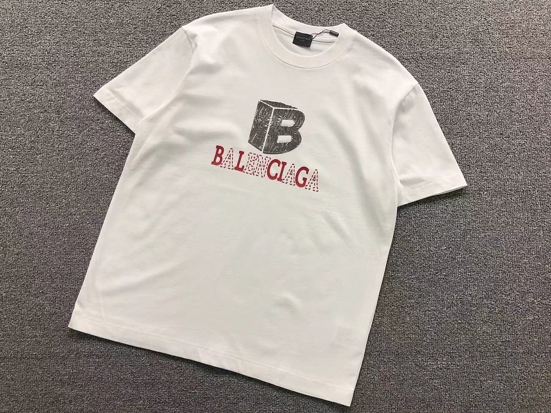 Balenciaga 118 B⭐L⭐⭐⭐IA⭐A T-SHIRT 52418122147 (Im 170Cm 60Kg I Wear Size L In The Phot) - Image 8