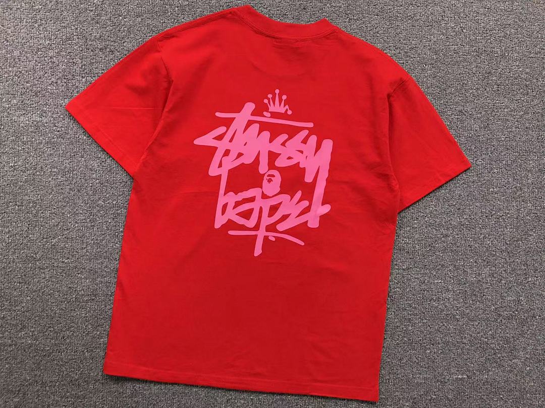 Bape 78 BAPE STUSSY T-SHIRT - Image 21