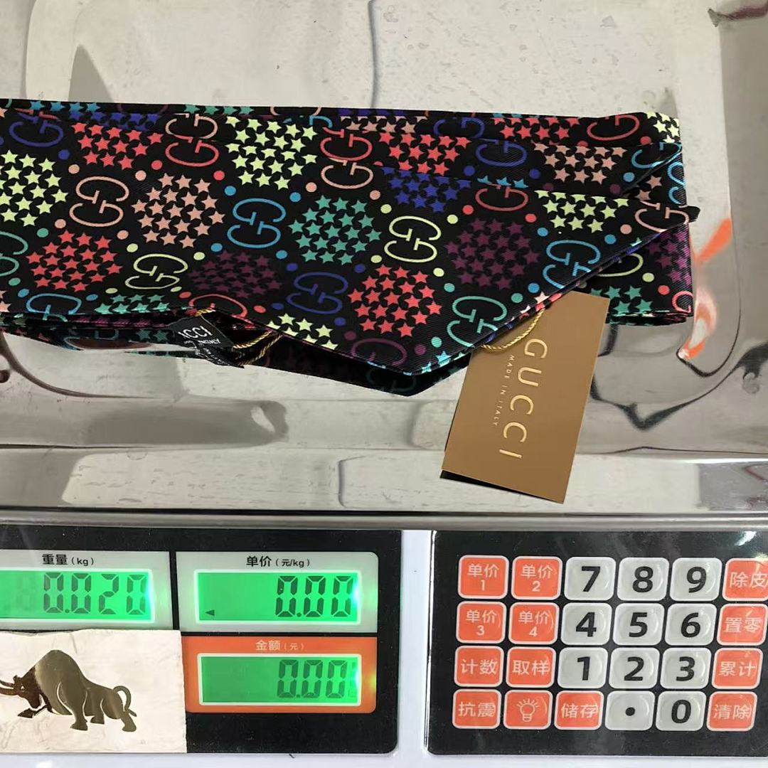 Gucci 68 G⭐C⭐I SCARF 5112810102 (Long 116CM* Wide 8CM*) - Image 10