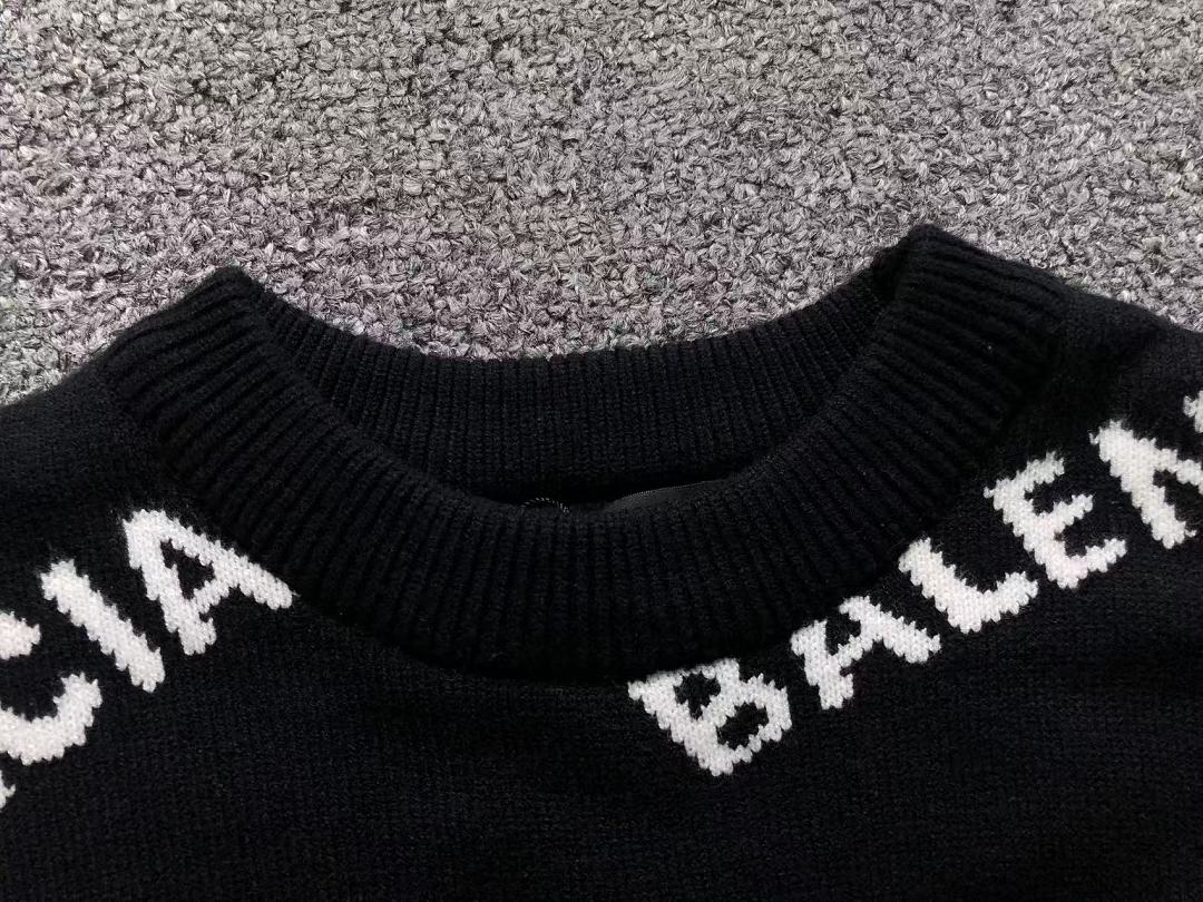 Balenciaga 188 B⭐L⭐⭐⭐IA⭐A SWEATER 128290860 (Im 170Cm 60Kg I Wear Size S In The Phot) - Image 11