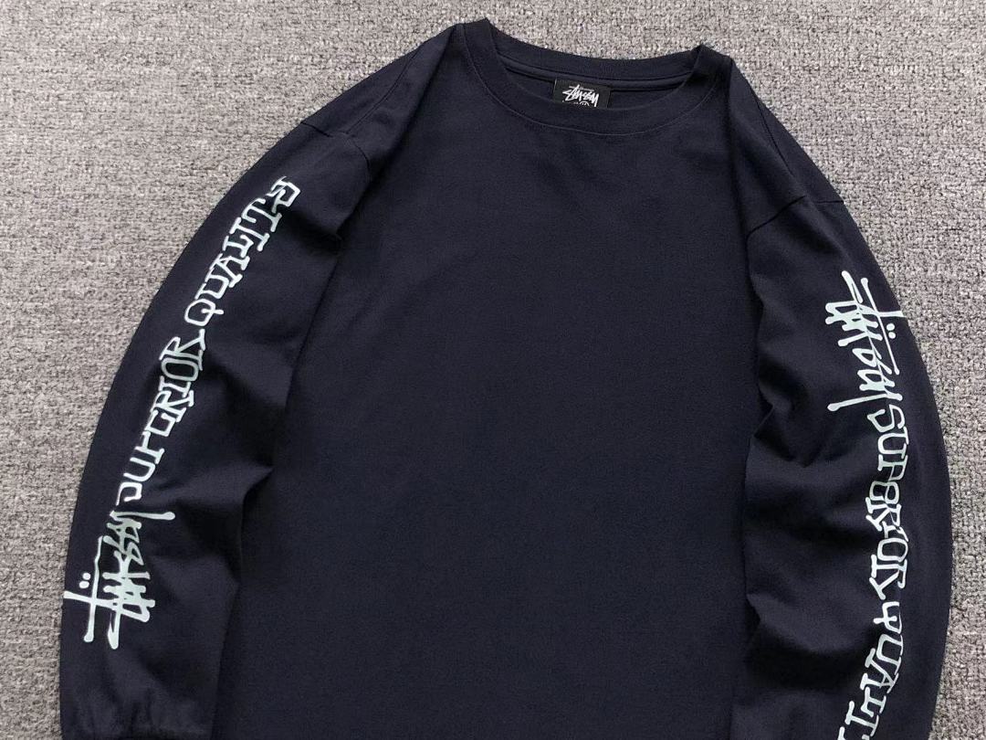 Stussy 108 STUSSY LONG SLEEVED 31141402 (Im 170Cm 57Kg I Wear Size M In The Phot) - Image 11