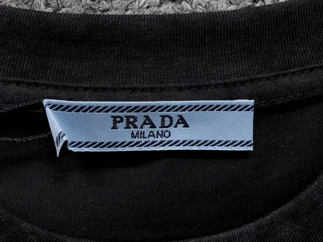 Prada 125 P⭐A⭐A T-SHIRT 4111200921 (Im 170Cm 57Kg I Wear Size S In The Phot) - Image 17