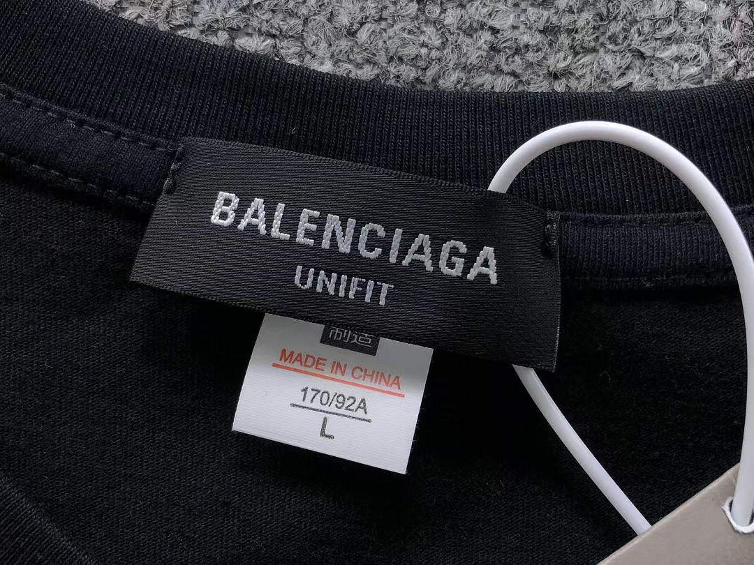 Balenciaga 115 B⭐L⭐⭐⭐IA⭐A T-SHIRT 22051326172 (Im 170Cm 60Kg I Wear Size L In The Phot) - Image 18