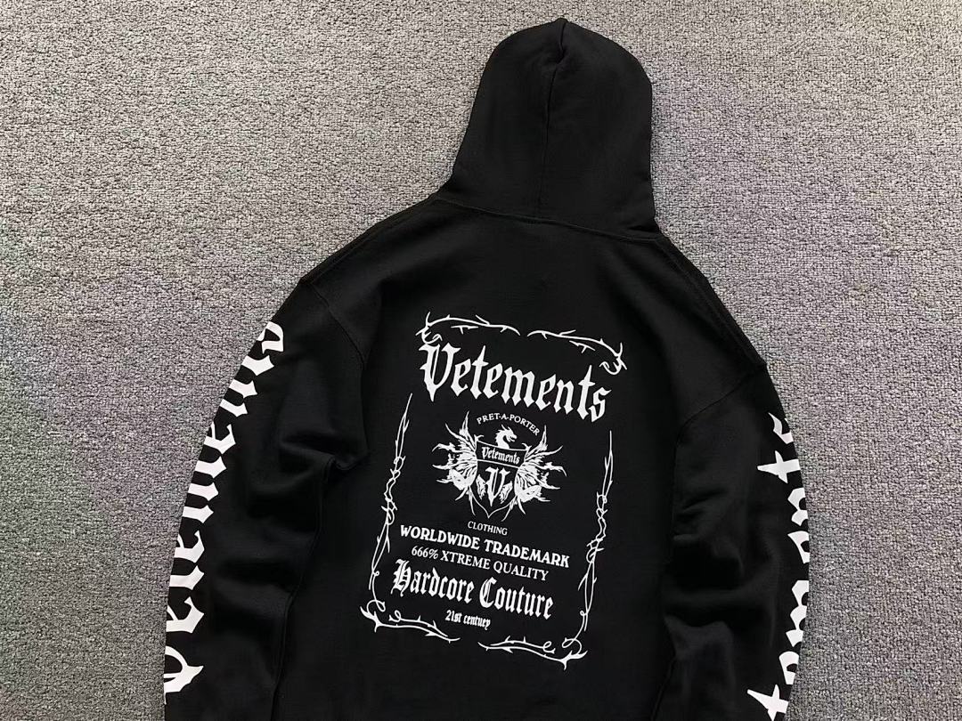Vetements 158 VETEMENTS HOODIE 41091524145 (Im 170Cm 60Kg I Wear Size S In The Phot) - Image 9