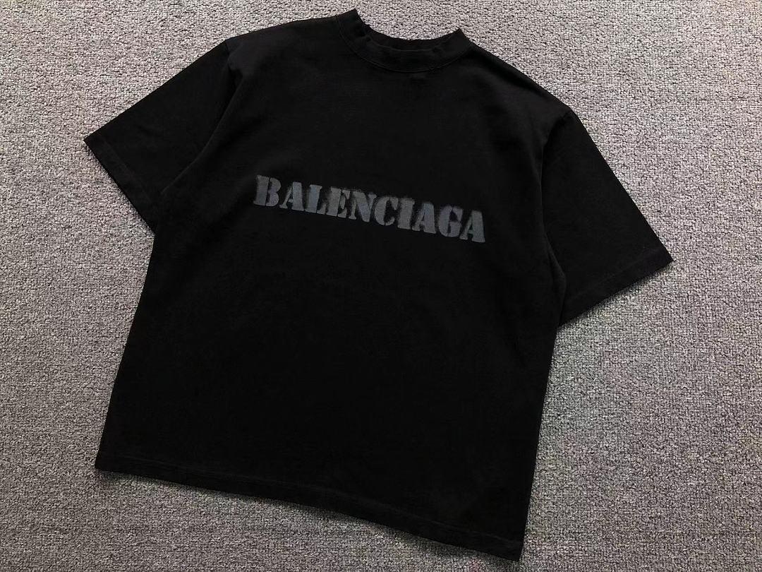 Balenciaga 125 B⭐L⭐⭐⭐IA⭐A T-SHIRT 42042411163 (Im 170Cm 60Kg I Wear Size XS In The Phot) - Image 10