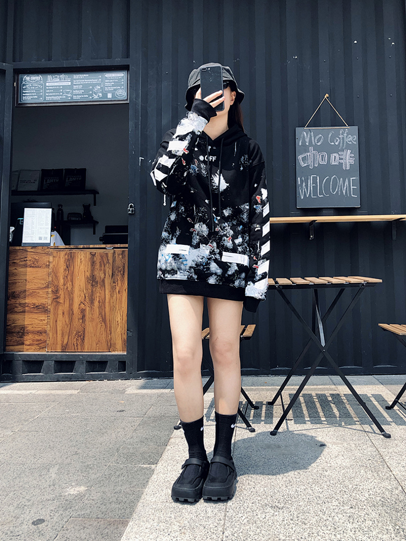 Off-White 116 OFF-WHITE (WHITE HOODIE) - Image 46