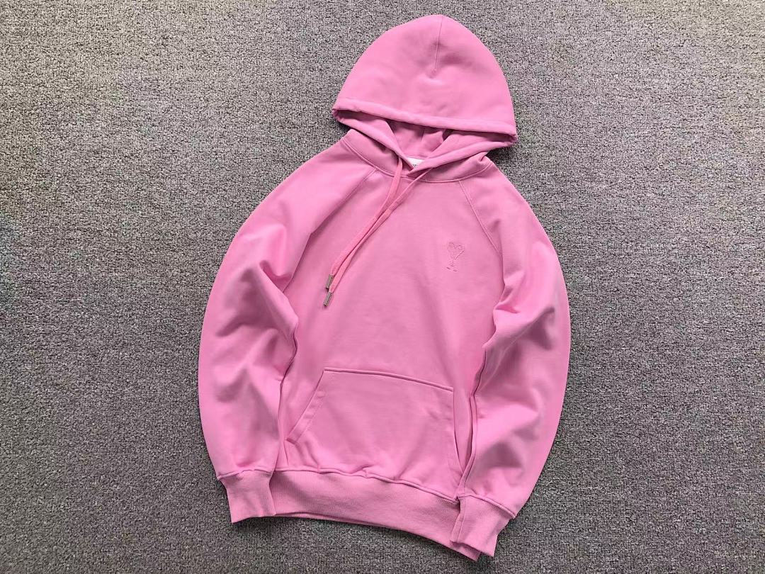 AMI 158 AMI HOODIE 3201081217 (Im 170Cm 60Kg I Wear Size M In The Phot) - Image 12